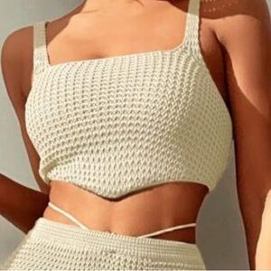 Crochet crop top